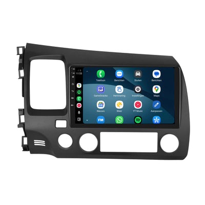 Honda Civic CarPlay & Android Auto radio | 2007 t/m 2011 | 10 inch | Android 15