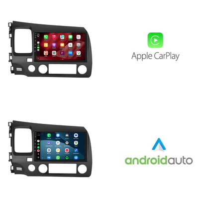 Honda Civic CarPlay & Android Auto radio | 2007 t/m 2011 | 10 inch | Android 15