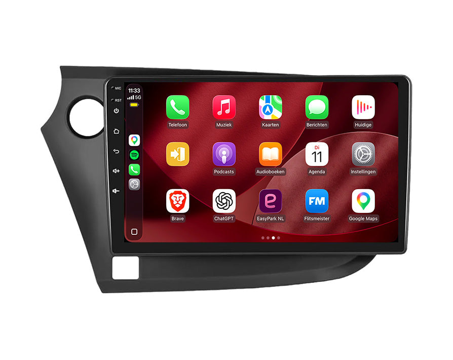 Honda Insight CarPlay & Android Auto Radio | 2009 bis 2014 | 9 Zoll | Android 15 | CTX-7341