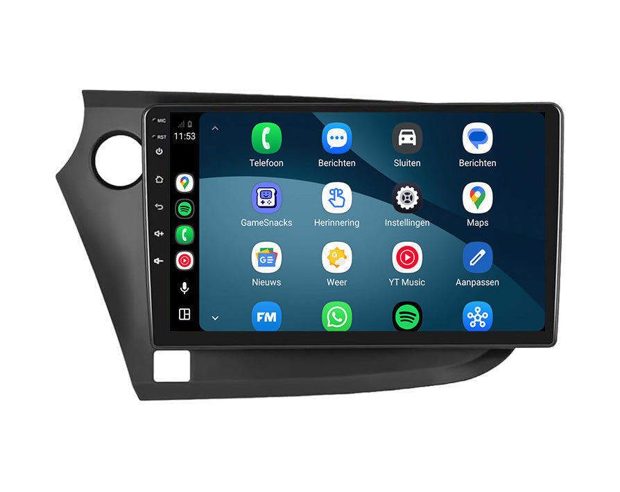 Honda Insight CarPlay & Android Auto Radio | 2009 bis 2014 | 9 Zoll | Android 15 | CTX-7341