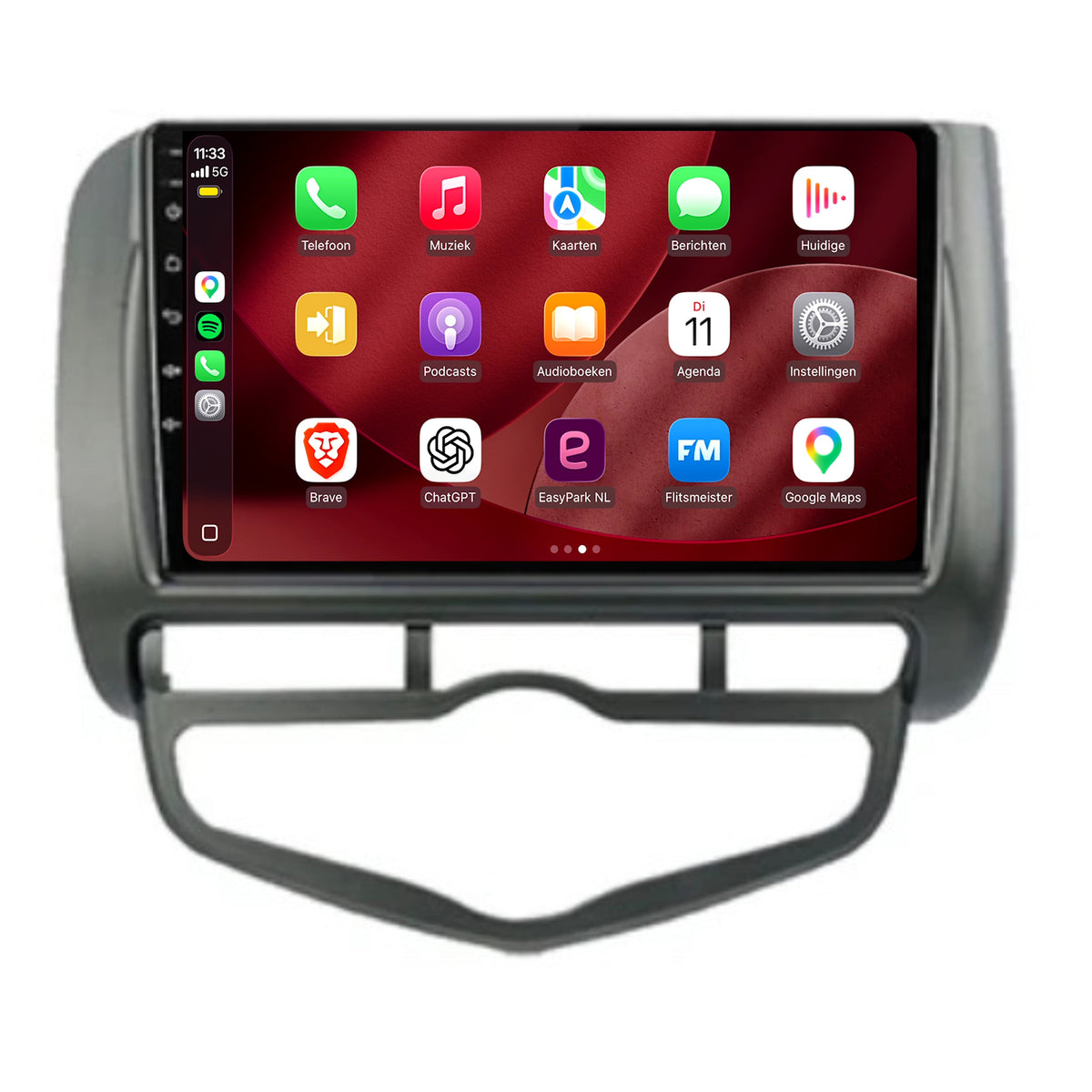 Honda Jazz CarPlay & Android Auto radio | 2005 to 2008 | 9 inch | Android 15 | CTX-7202