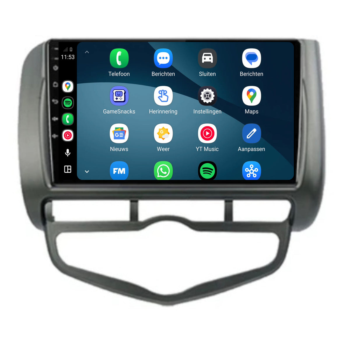 Honda Jazz CarPlay & Android Auto radio | 2005 to 2008 | 9 inch | Android 15 | CTX-7202