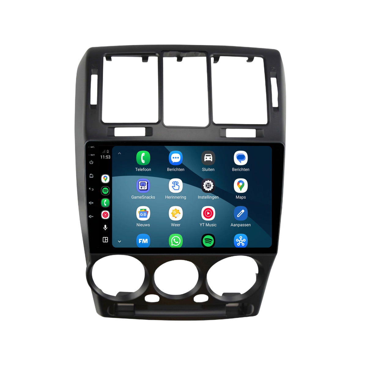 Radio z CarPlay i Android Auto do Hyundai Getz | 2002–2011 | 9 cali | Android 15 | CTX-7102