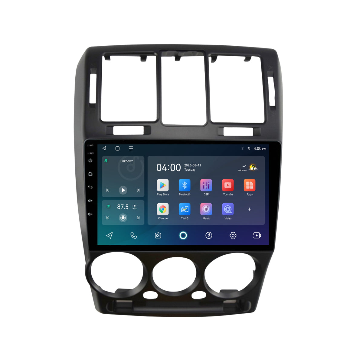 Radio z CarPlay i Android Auto do Hyundai Getz | 2002–2011 | 9 cali | Android 15 | CTX-7102
