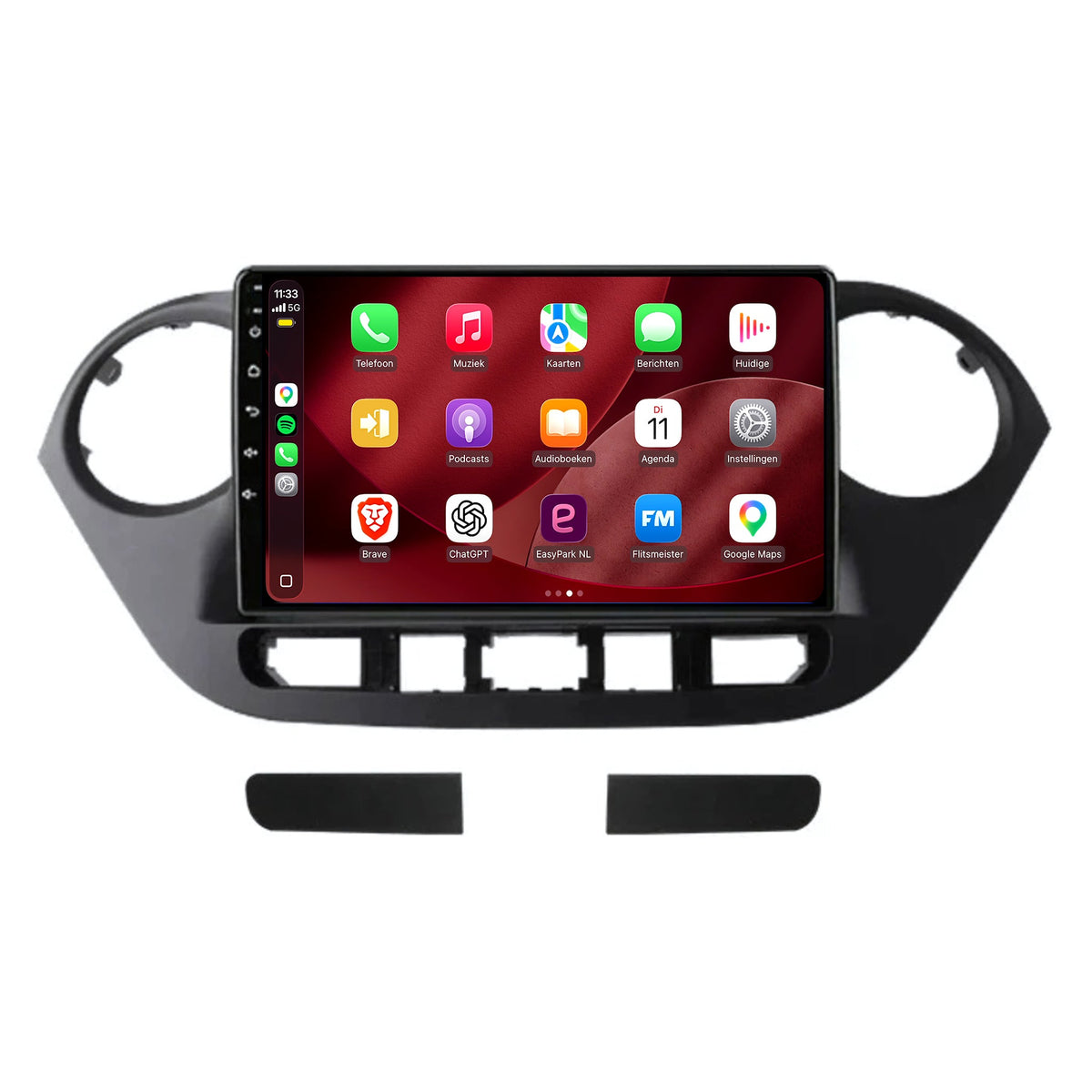 Hyundai i10 CarPlay & Android Auto radio | 2014 to 2017 | 9 inch | Android 15