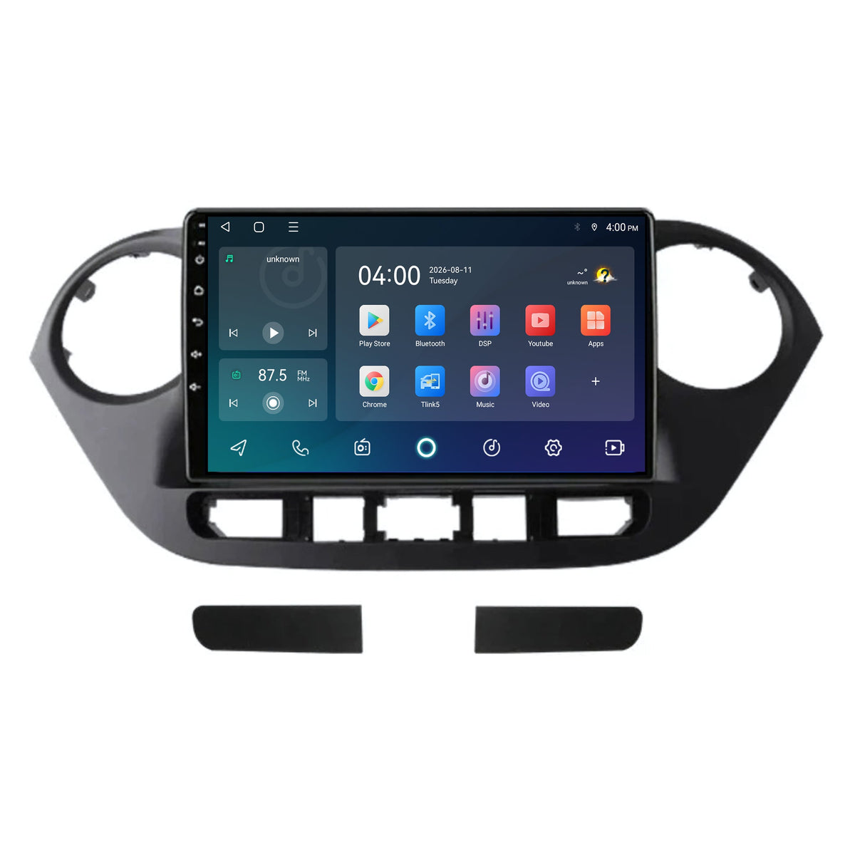 Hyundai i10 CarPlay & Android Auto radio | 2014 to 2017 | 9 inch | Android 15