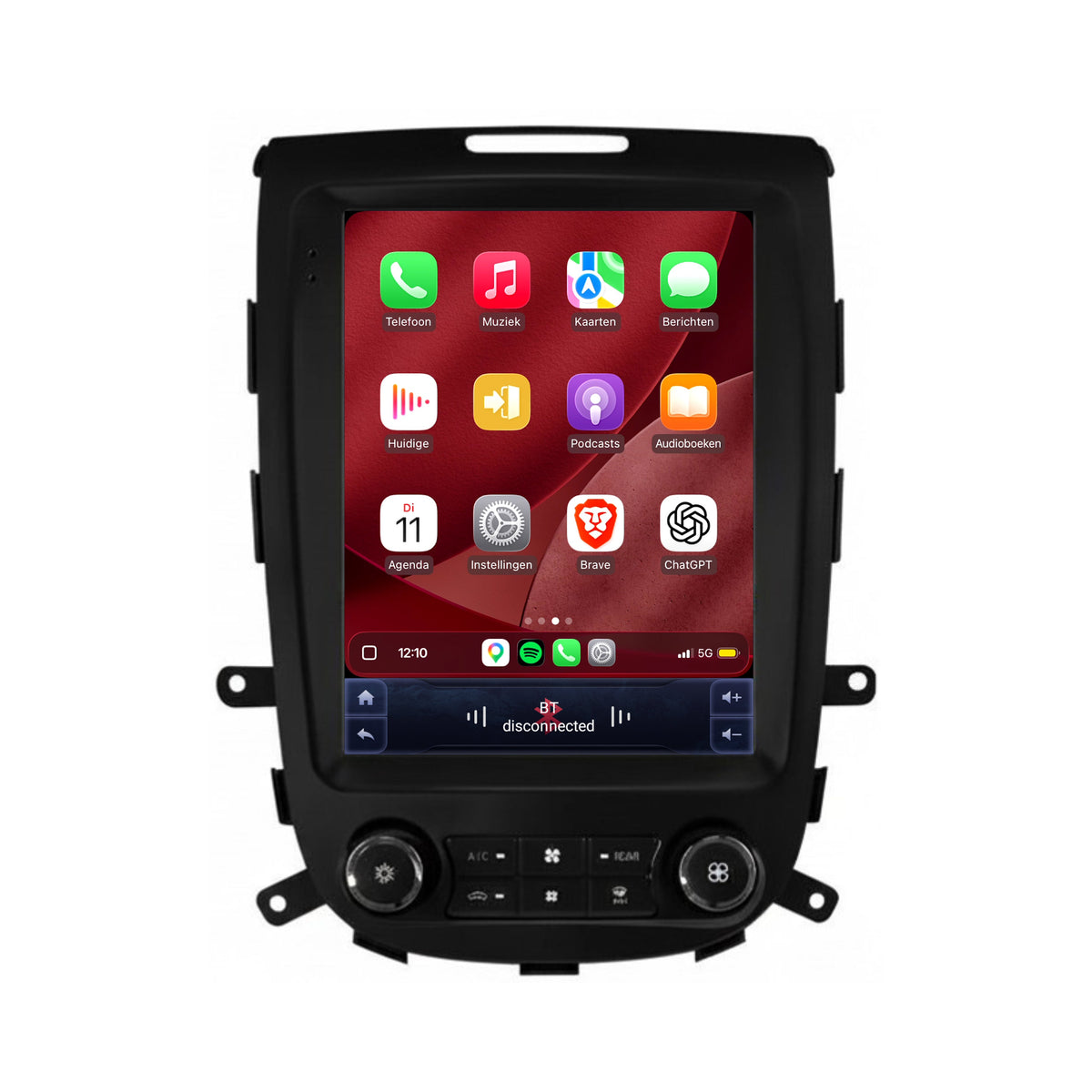 Hyundai Santa Fe 2 CarPlay & Android Auto radio | 2006 t/m 2012 | 9.7 inch | Android 15 | CTX-7439