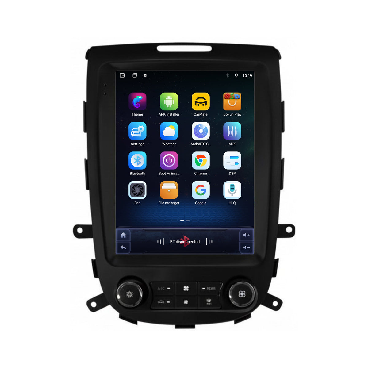 Hyundai Santa Fe 2 CarPlay & Android Auto radio | 2006 t/m 2012 | 9.7 inch | Android 15 | CTX-7439