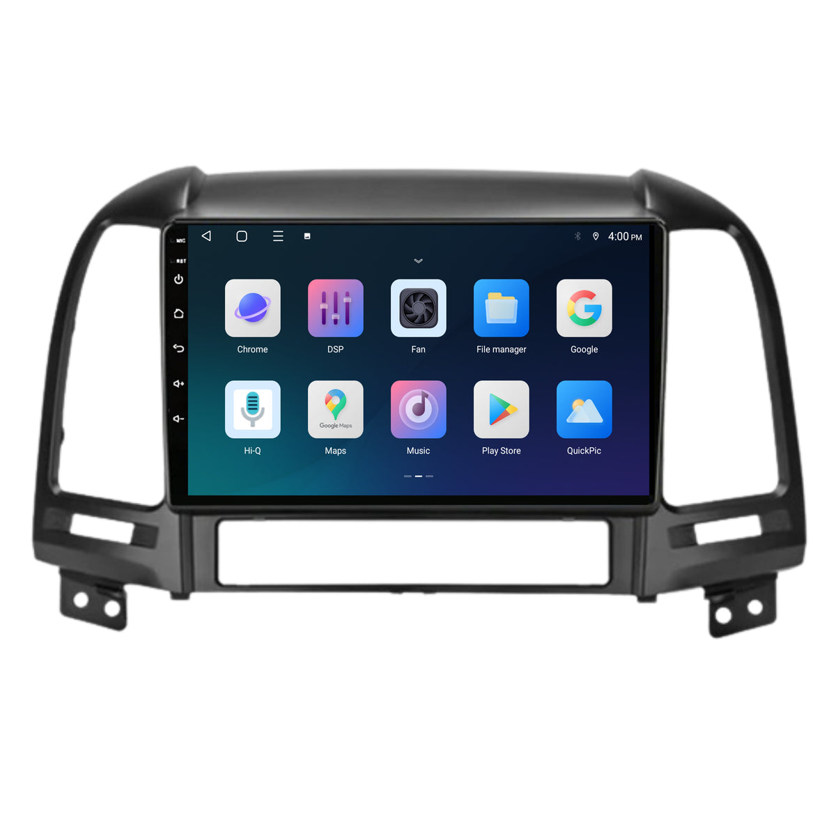 Hyundai Santa Fe CarPlay & Android Auto Radio | 2006 bis 2011 | 9 Zoll | Android 15 | CTX-7152