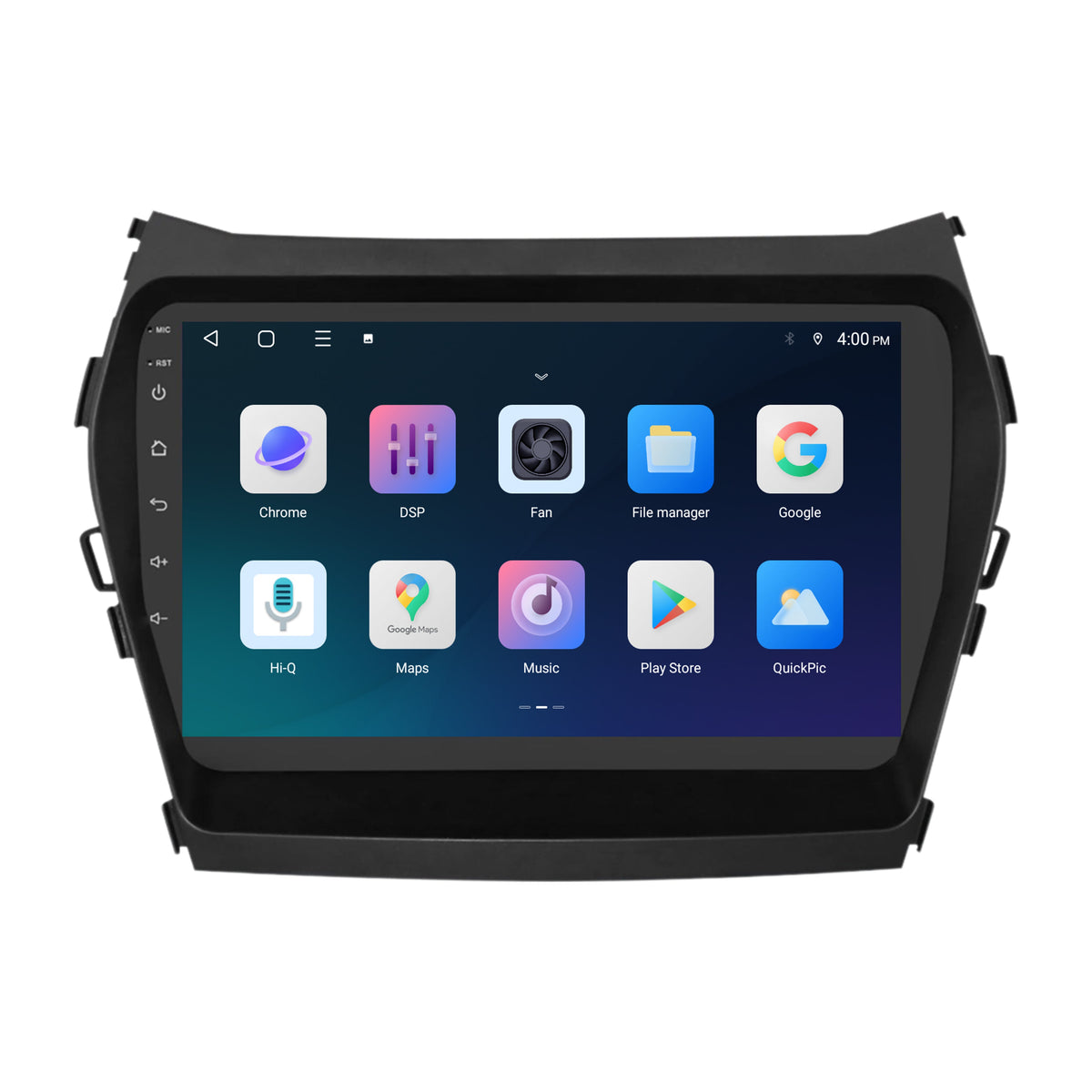 Radio con CarPlay y Android Auto para Hyundai Santa Fe | 2012 a 2018 | 9 pulgadas | Android 15 | CTX-7466