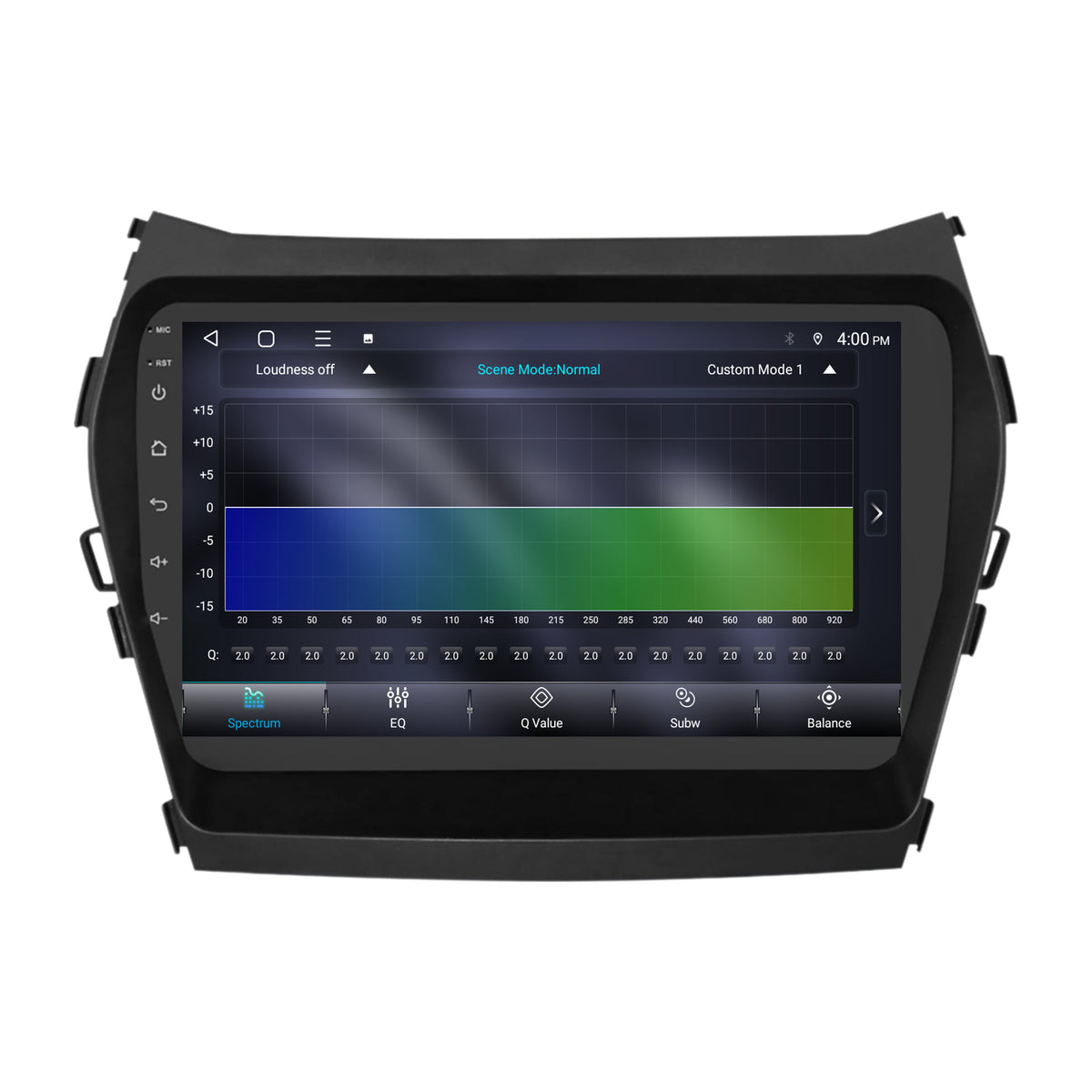 Radio con CarPlay y Android Auto para Hyundai Santa Fe | 2012 a 2018 | 9 pulgadas | Android 15 | CTX-7466
