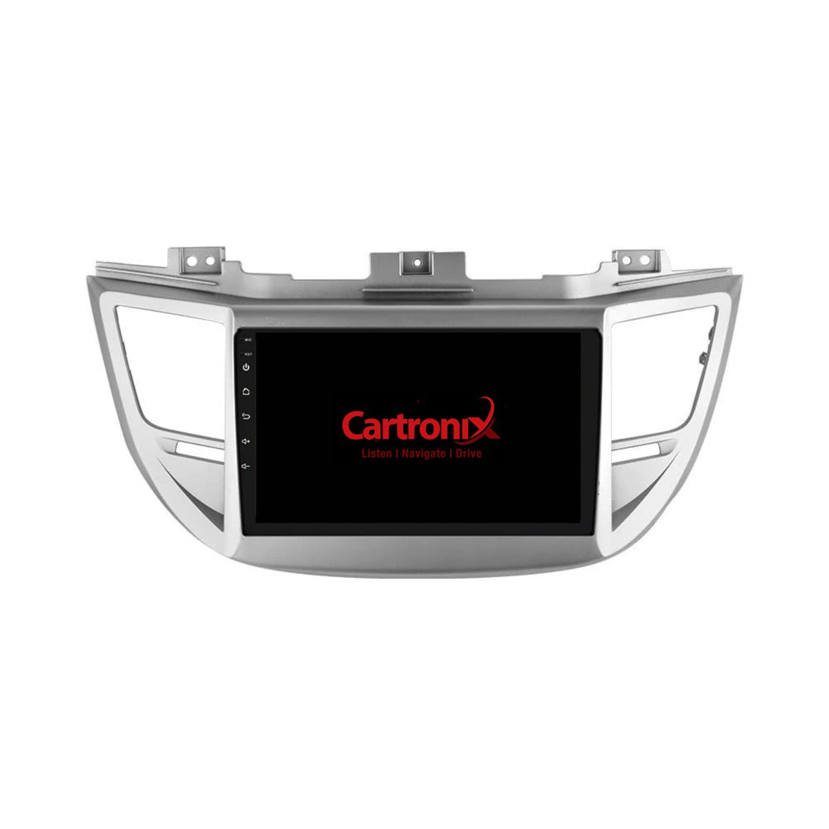 Hyundai Tucson CarPlay & Android Auto radio | 2015 t/m 2018 | 9 inch | Android 15 | Zilver | CTX-7115