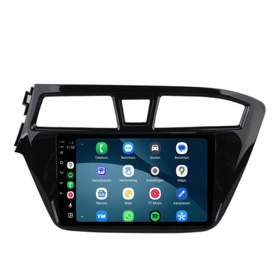 Hyundai i20 CarPlay & Android Auto Radio | 2015 bis 2019 | 9 Zoll | Android 15 | Schwarz | CTX-7142