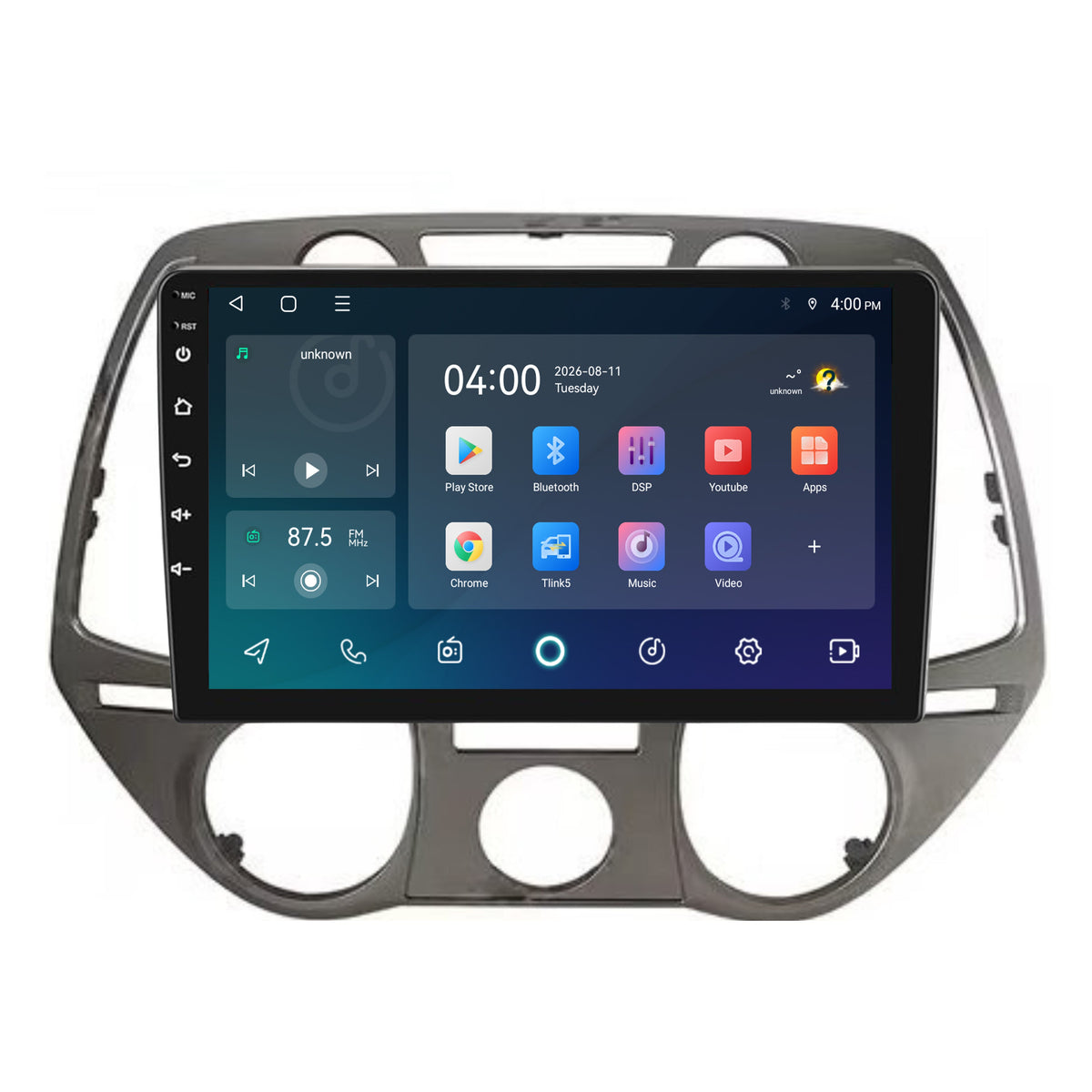 Autoradio CarPlay & Android Auto pour Hyundai i20 | 2008 à 2014 | 9 pouces | Android 15