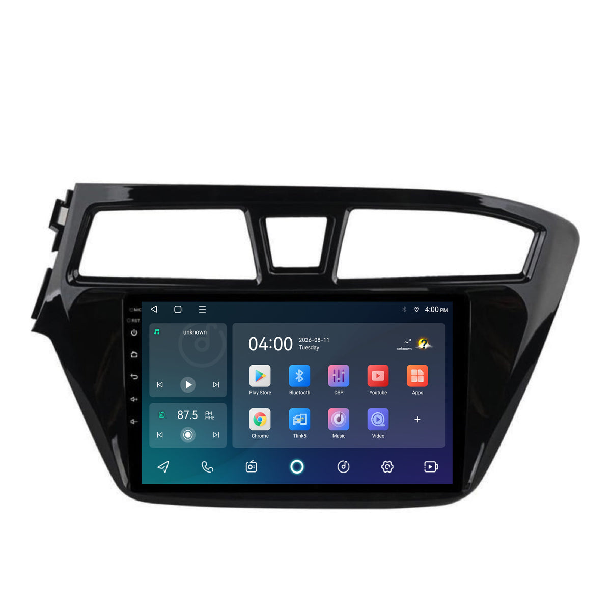 Autoradio CarPlay & Android Auto pour Hyundai i20 | 2015 à 2019 | 9 pouces | Android 15 | Noir | CTX-7142