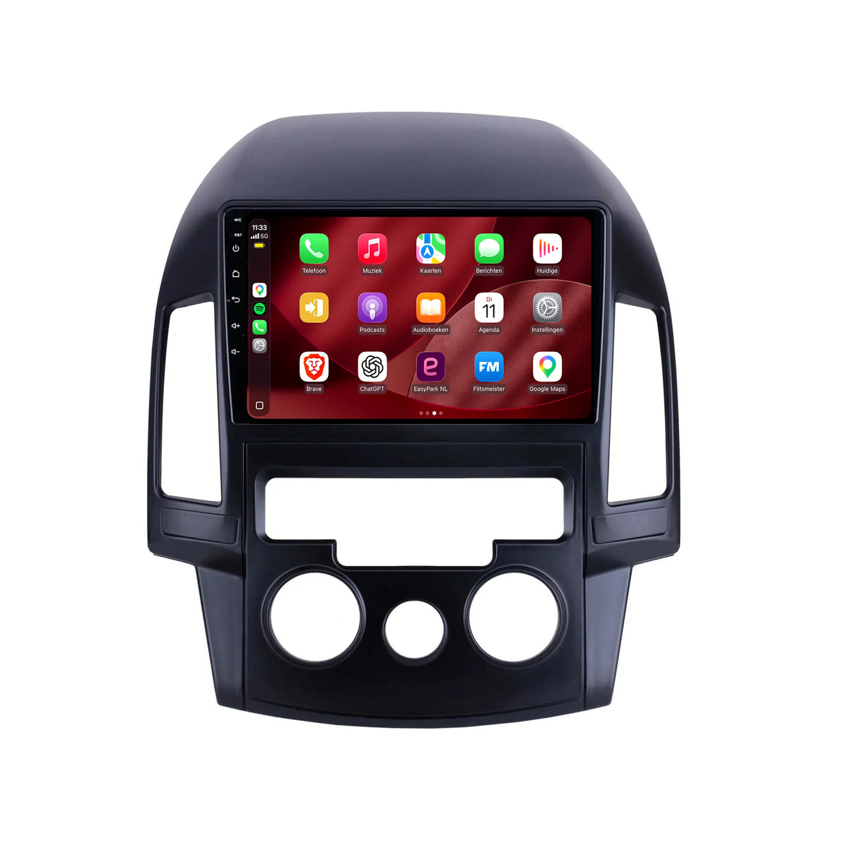 Hyundai i30 CarPlay & Android Auto Radio | 2007 bis 2012 | 9 Zoll | Android 15 | CTX-7191