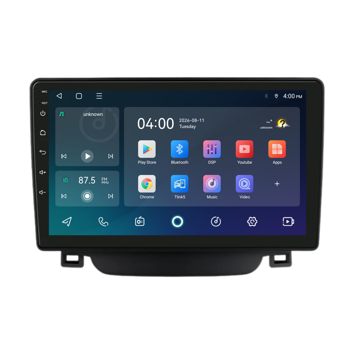 Radio con CarPlay y Android Auto para Hyundai i30 | 2012 a 2017 | 9 pulgadas | Android 15 | CTX-7451