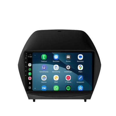 Hyundai ix35 CarPlay & Android Auto Radio | 2009 bis 2015 | 9 Zoll | Android 15