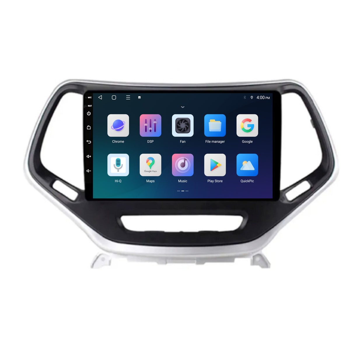 Jeep Cherokee CarPlay & Android Auto radio | 2014 to 2018 | 9 inch | Android 15 | CTX-7119