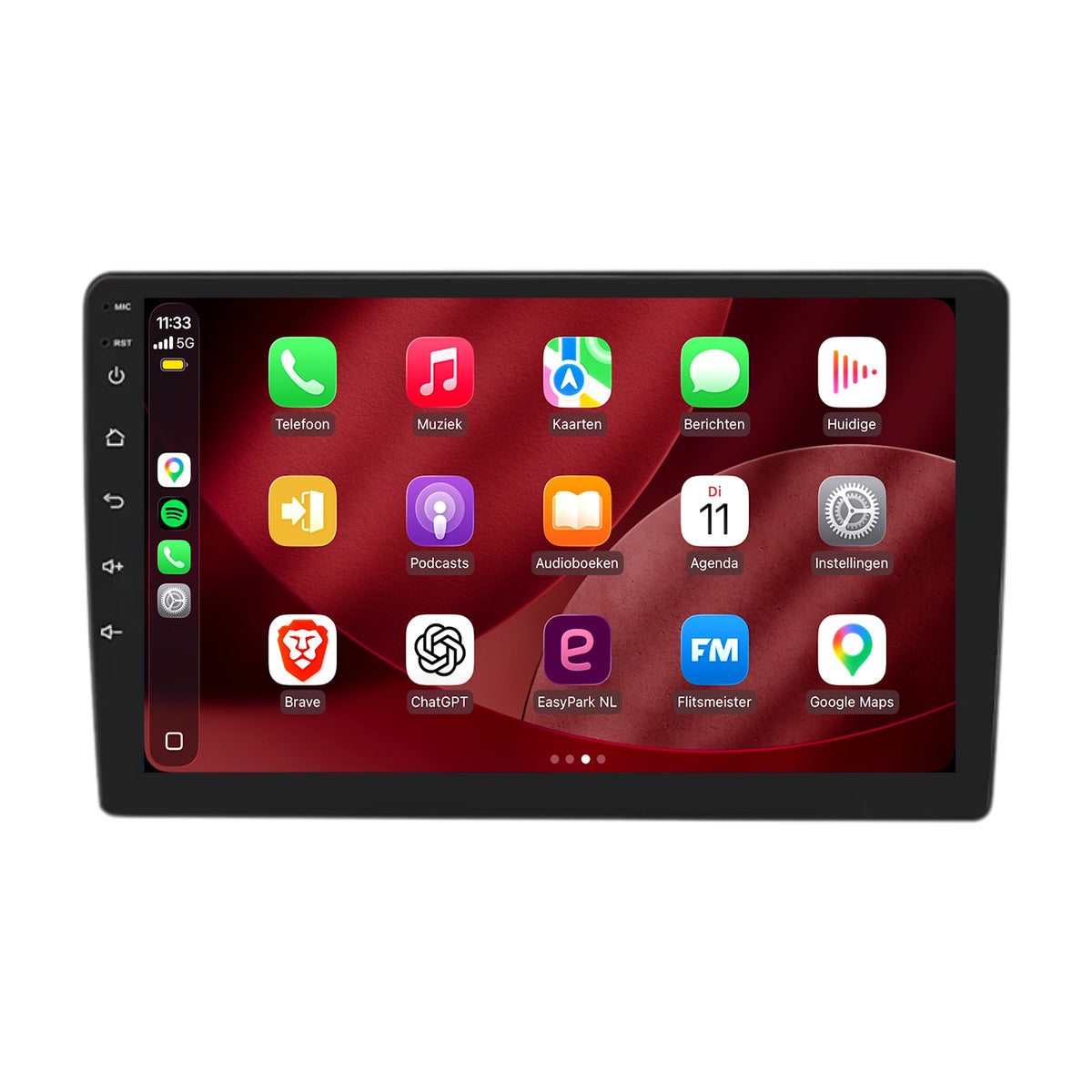 Radio z CarPlay i Android Auto do Jeep Commander | 2008–2015 | 9 cali | Android 15 | CTX-7471
