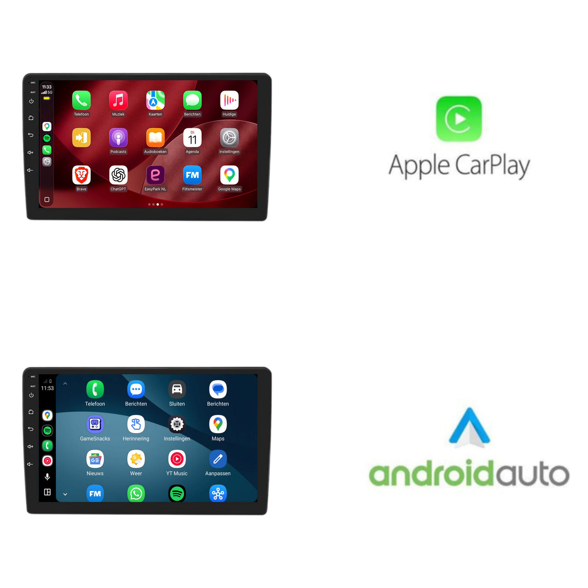 Radio z CarPlay i Android Auto do Jeep Commander | 2008–2015 | 9 cali | Android 15 | CTX-7471