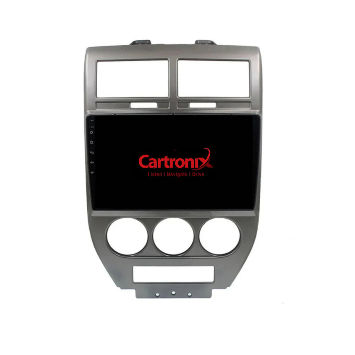 Radio con CarPlay y Android Auto para Jeep Compass | 2006 a 2010 | 10 pulgadas | Android 15 | CTX-7214