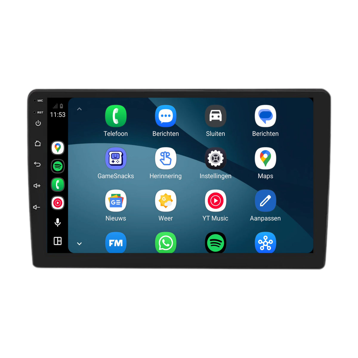 Autoradio CarPlay & Android Auto per Jeep Compass | 2010-2016 | 9 pollici | Android 15 | Solo schermo | CTX-7470