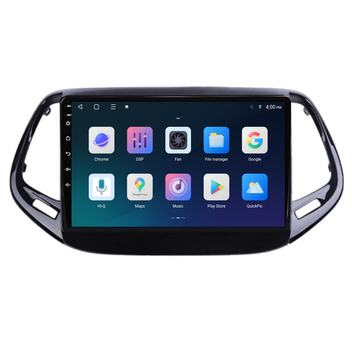 Autoradio con CarPlay e Android Auto per Jeep Compass | 2017-2020 | 9 pollici | Android 15 | CTX-7122