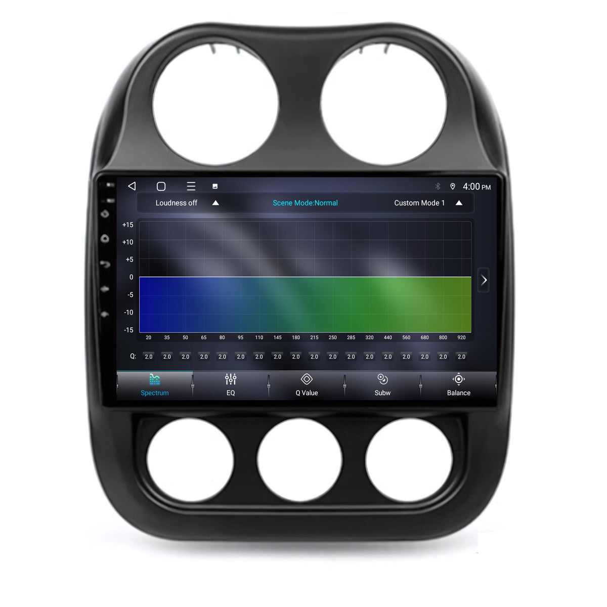 Radio Jeep Compass con CarPlay y Android Auto | 2010 a 2016 | 9 pulgadas | Android 15