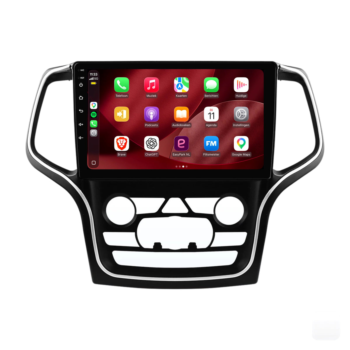 Radio z CarPlay i Android Auto do Jeep Grand Cherokee | 2015–2018 | 9 cali | Android 15 | CTX-7443