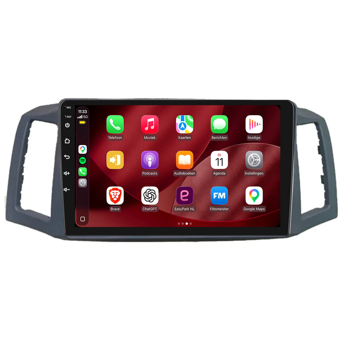 Autoradio CarPlay & Android Auto per Jeep Grand Cherokee | 2004 - 2007 | 9 pollici | Android 15