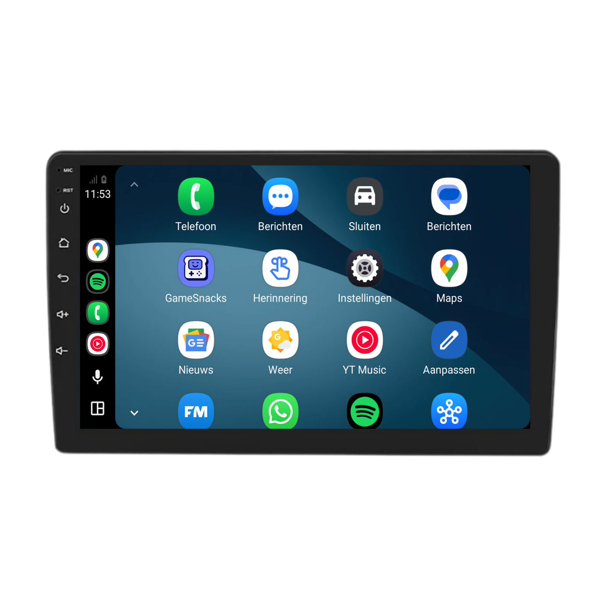 Jeep Grand Cherokee CarPlay & Android Auto radio | 2008 t/m 2013 | 9 inch | Android 15 | CTX-7473