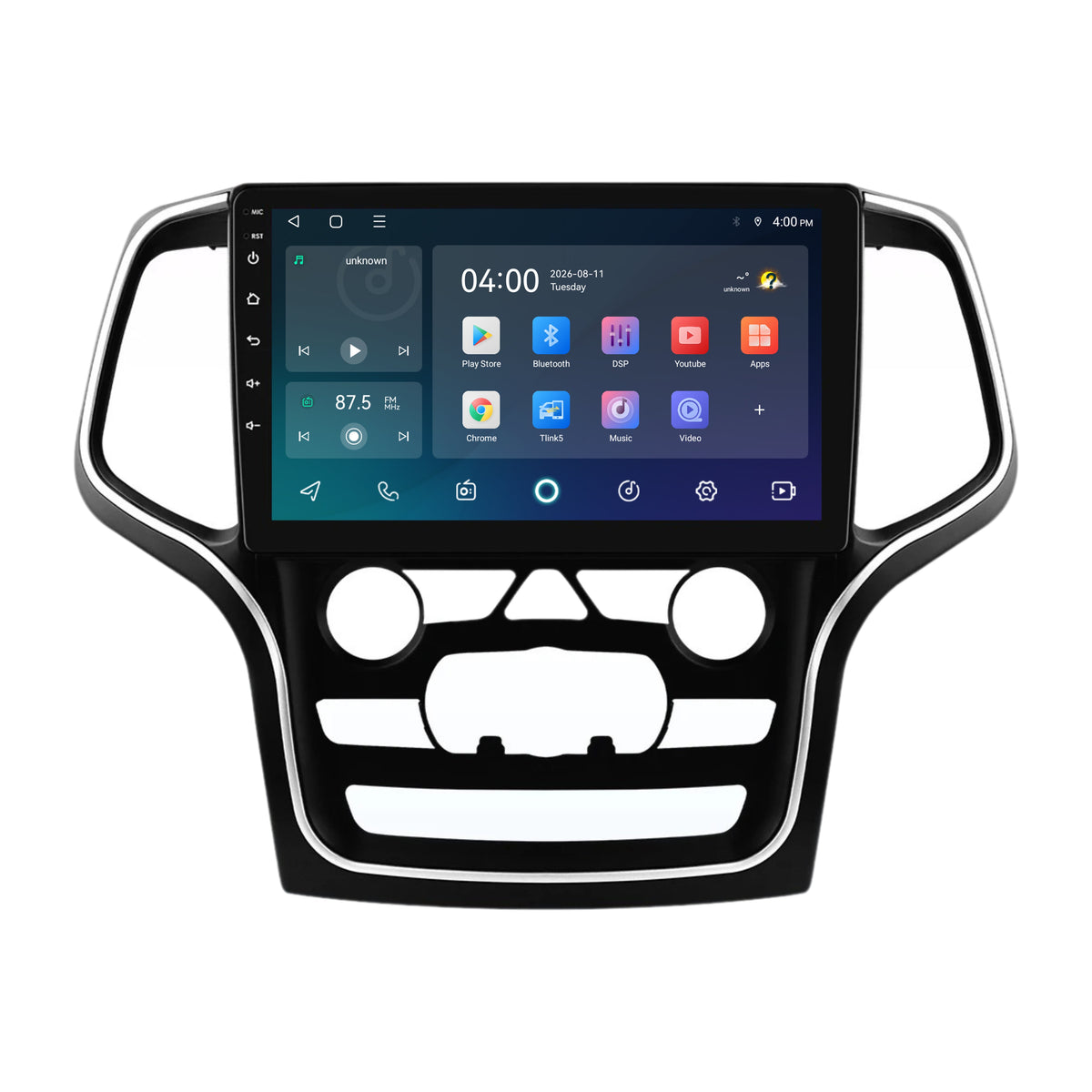 Autoradio CarPlay & Android Auto per Jeep Grand Cherokee WK2 | 2014-2022 | 9 pollici | Android 15 | CTX-7459