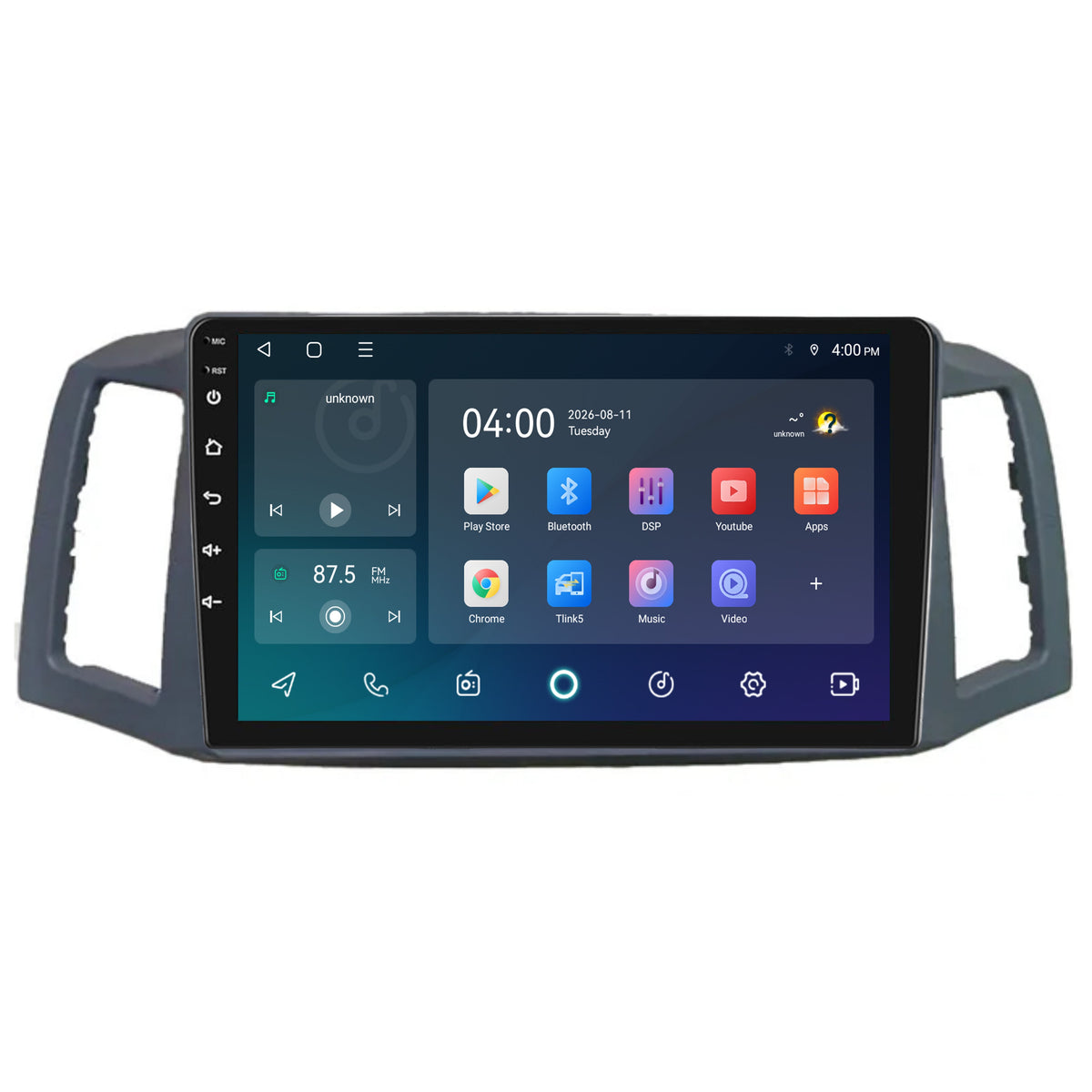 Autoradio CarPlay & Android Auto per Jeep Grand Cherokee | 2004 - 2007 | 9 pollici | Android 15