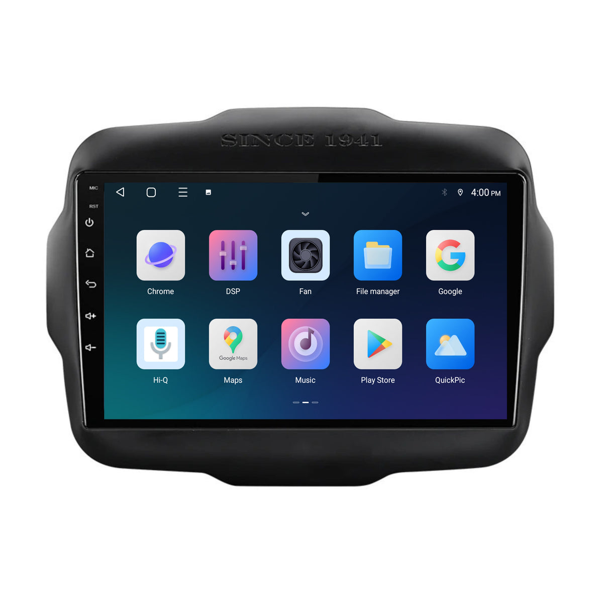 Jeep Renegade CarPlay & Android Auto radio | 2014 to 2023 | 9 inch | Android 15 | CTX-7123