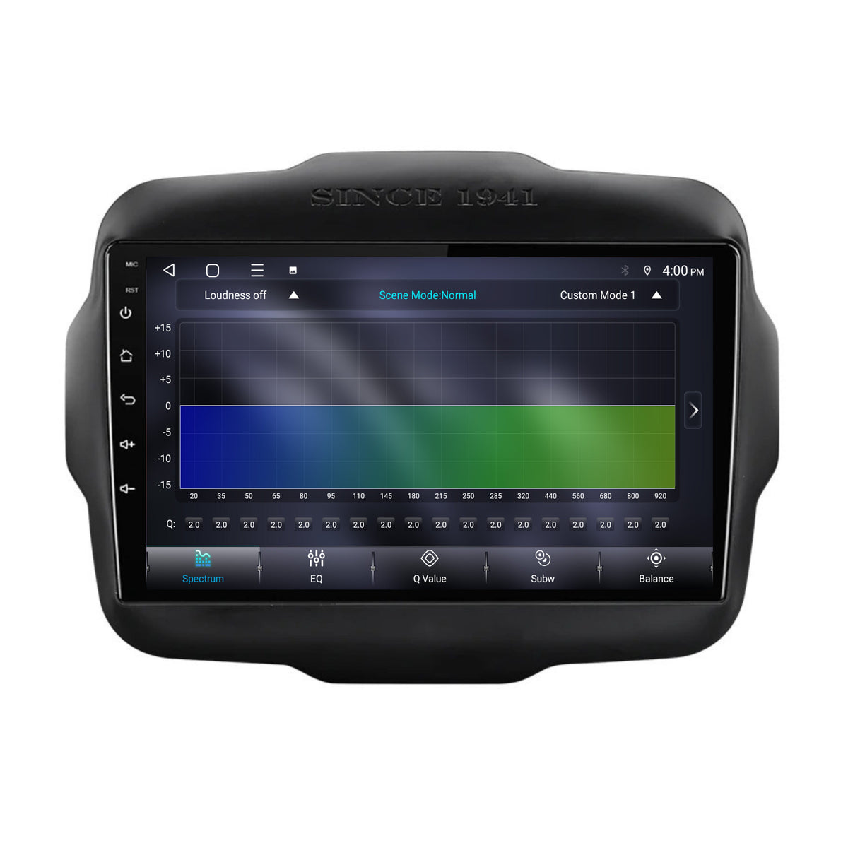 Jeep Renegade CarPlay & Android Auto radio | 2014 to 2023 | 9 inch | Android 15 | CTX-7123