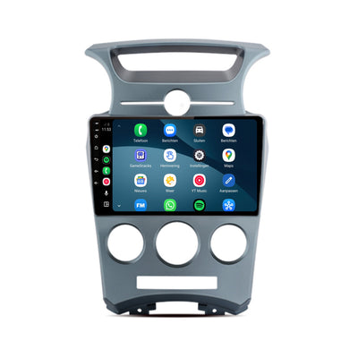 Kia Carens CarPlay & Android Auto radio | 2006 t/m 2012 | 9 inch | Android 15 | CTX-7163