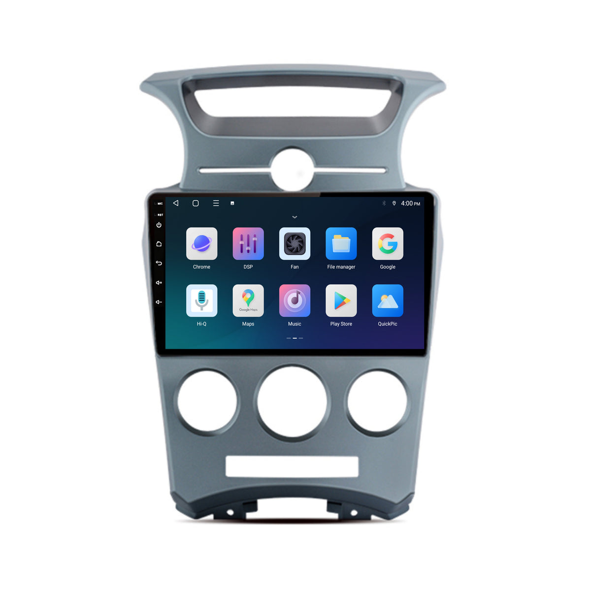 Radio z CarPlay i Android Auto do Kia Carens | 2006–2012 | 9 cali | Android 15 | CTX-7163