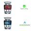 Radio z CarPlay i Android Auto do Kia Carens | 2006–2012 | 9 cali | Android 15 | CTX-7163