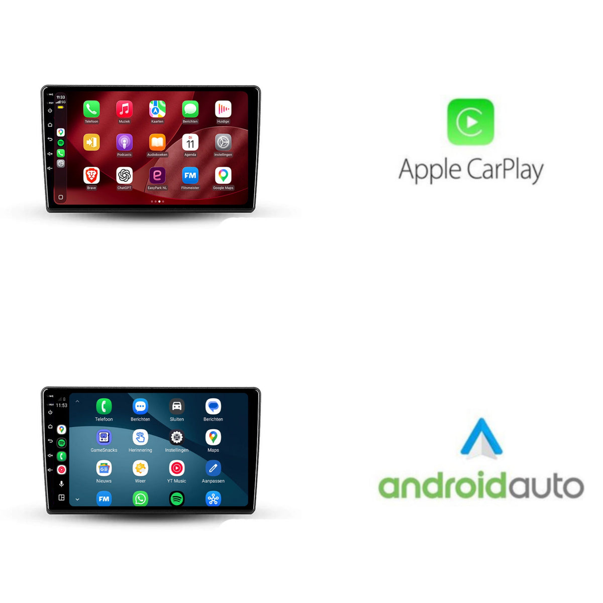 Autoradio CarPlay & Android Auto per Kia Cee’d | 2006-2011 | 9 pollici | Android 15 | CTX-7210