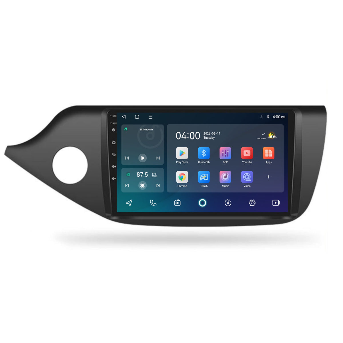 Kia Ceed CarPlay & Android Auto radio | 2012 t/m 2017 | 9 inch | Android 15