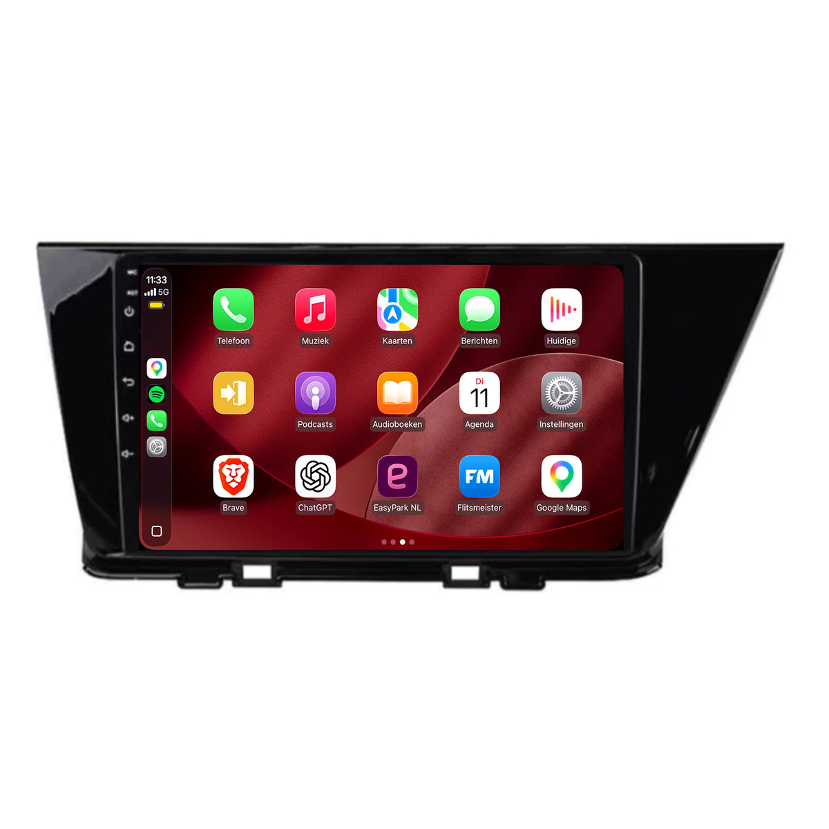 Kia Niro CarPlay & Android Auto radio | 2016 t/m 2019 | 9 inch | Android 15 | CTX-7183
