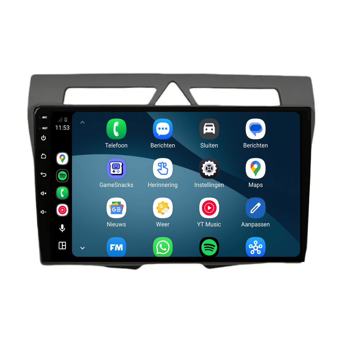 Radio con CarPlay y Android Auto para Kia Picanto | 2008 a 2010 | 9 pulgadas | Android 15 | CTX-7086