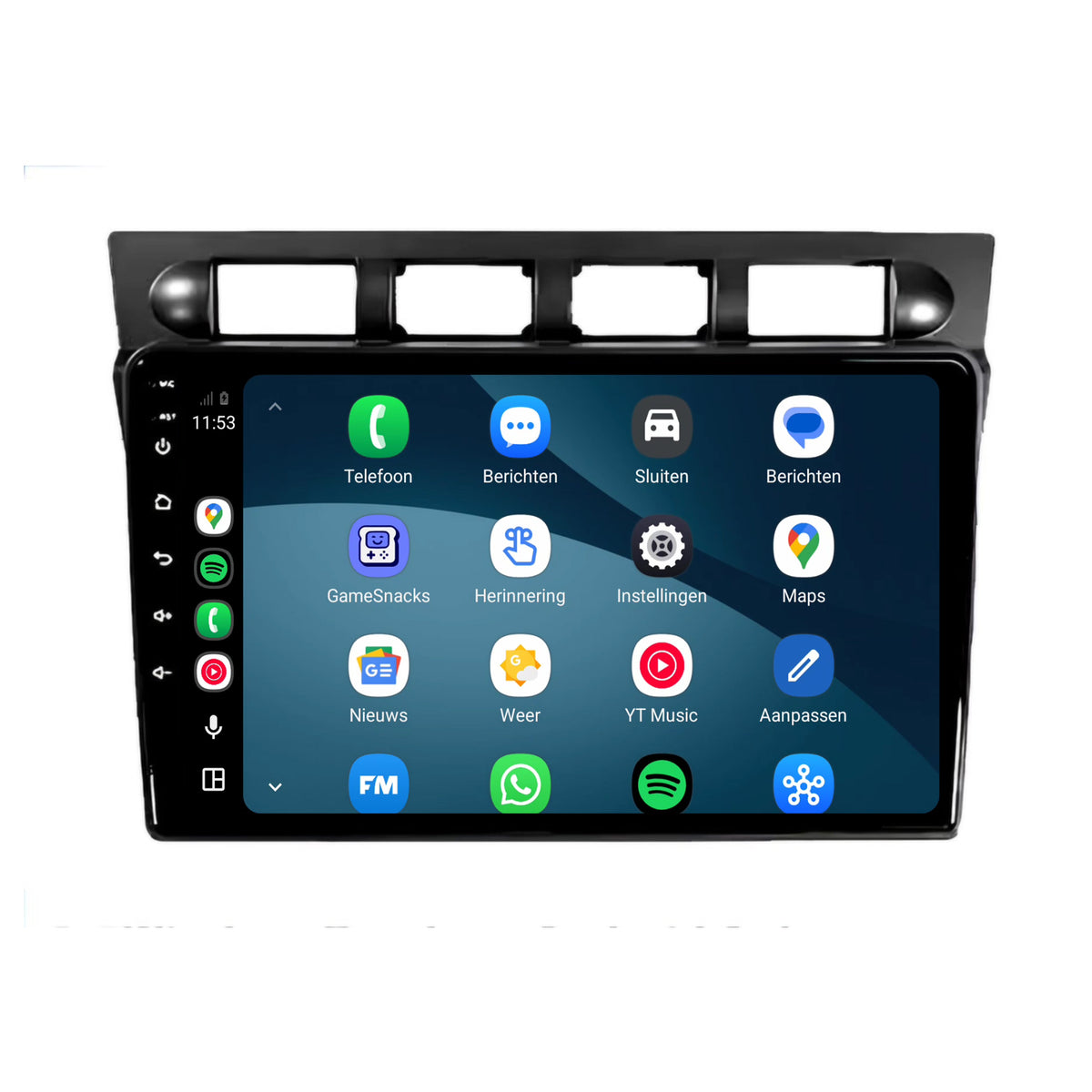 Autoradio CarPlay & Android Auto per Kia Picanto | 2003-2010 | 9 pollici | Android 15 | CTX-7237