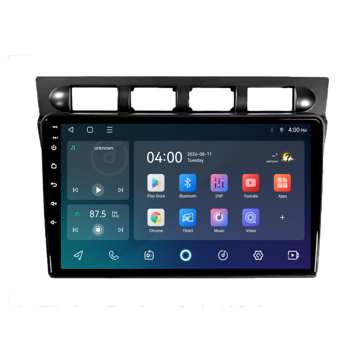 Autoradio CarPlay & Android Auto per Kia Picanto | 2003-2010 | 9 pollici | Android 15 | CTX-7237