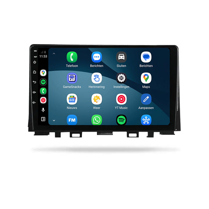 Kia Rio CarPlay & Android Auto Radio | 2017 bis 2020 | 9 Zoll | Android 15 | CTX-7292