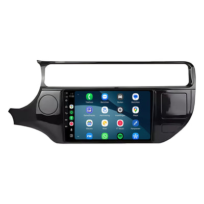 Kia Rio CarPlay & Android Auto radio | 2015 t/m 2017 | 9 inch | Android 15