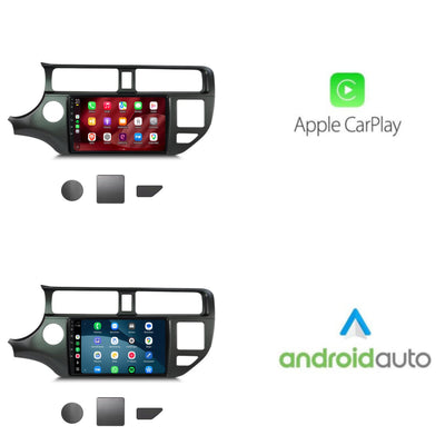 Kia Rio CarPlay & Android Auto radio | 2011 t/m 2014 | 9 inch | Android 15 | CTX-7160