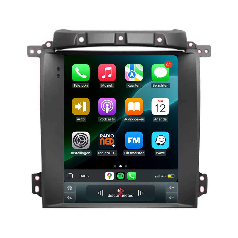 Cartronix Kia Sorento | 2002 à 2006 | Autoradio Navigation | Apple CarPlay & Android Auto | Android 13 | Grand écran HD