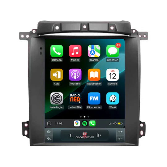 Cartronix Kia Sorento | 2002 to 2006 | Car Radio Navigation | Apple CarPlay & Android Auto | Android 13 | Large HD Screen